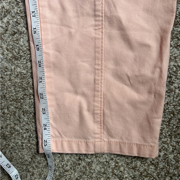Lee Women's Ultra Lux High Rise Seamed Crop Capri Pant Pink Pastel Summer 16 - Picture 10 of 10